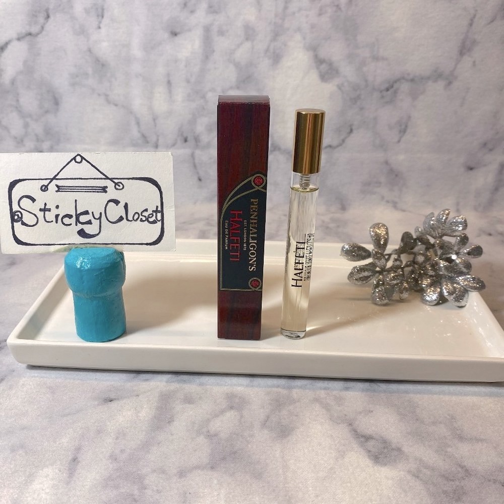 PENHALIGON'S Halfeti EDP Woody Aromatic Oud Leather-Travel 10ml,0.34oz-BOXED-NEW